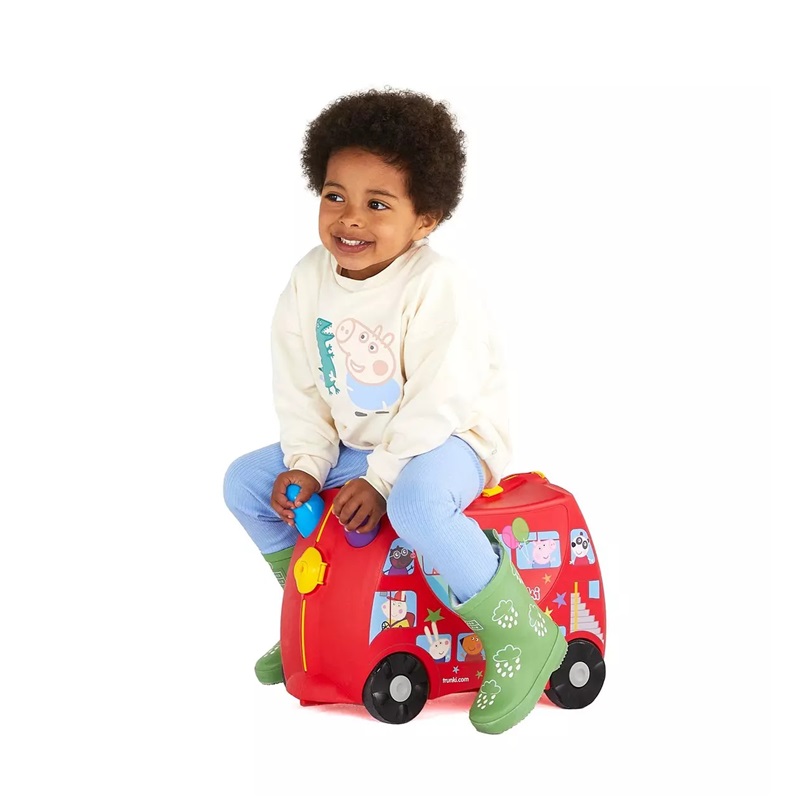 Kuffert til børn Trunki Peppa Pig