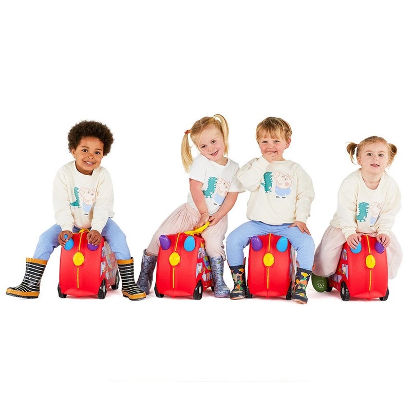 Kuffert til børn Trunki Peppa Pig