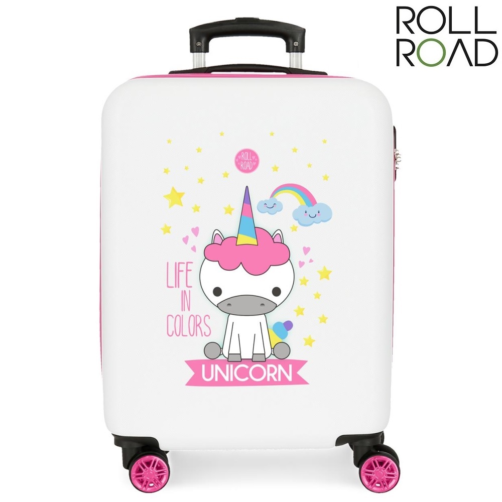 Kuffert til børn Little Me Unicorn White