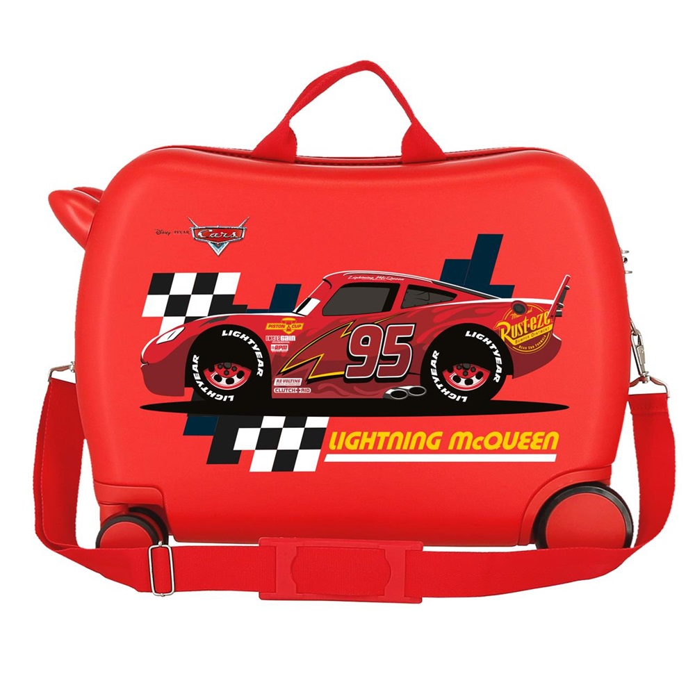 Kuffert til børn at sidde på Biler Lightning McQueen