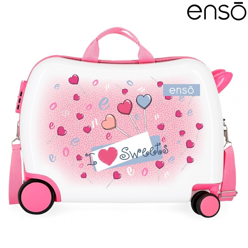 Kuffert til børn at sidde på Enso Sweets