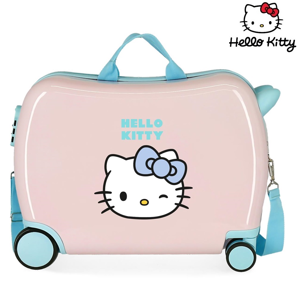 Kuffert til børn at sidde på Hello Kitty Wink