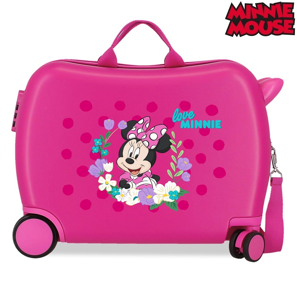 Kuffert til børn at sidde på Minnie Mouse Golden Days