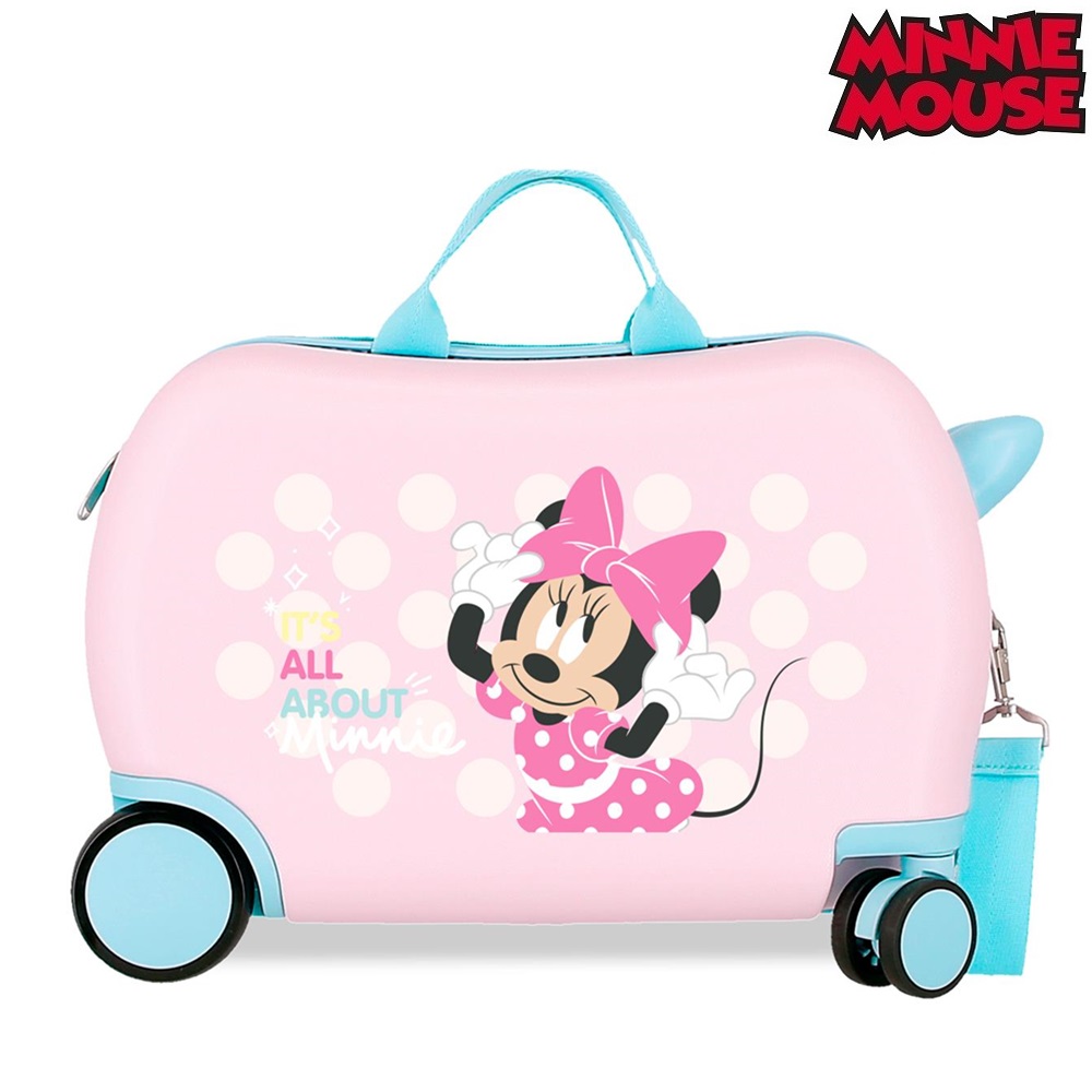 Ride-on kuffert - Minnie Mouse Play All Day