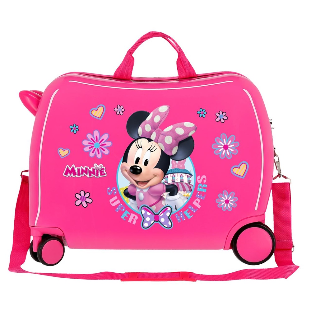 Kuffert til børn at sidde på Minnie Mouse Super Helpers
