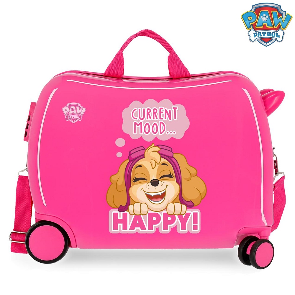 Kuffert til børn Paw Patrol Happy