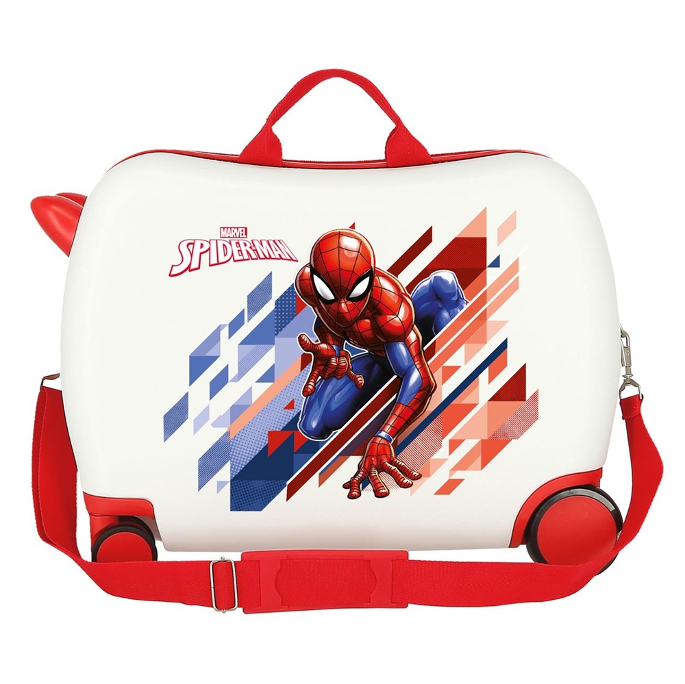 Ride-on kuffert - Spiderman Geo White Ride-on kuffert - Spiderman Geo White