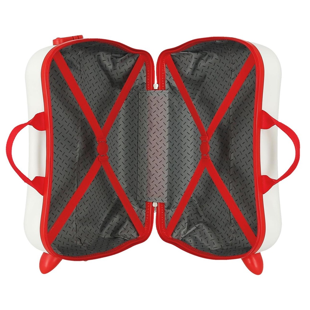 Ride-on kuffert - Spiderman Geo White Ride-on kuffert - Spiderman Geo White