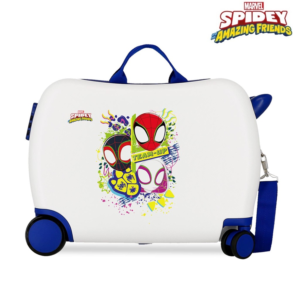 Kuffert til børn at sidde på Spidey Together