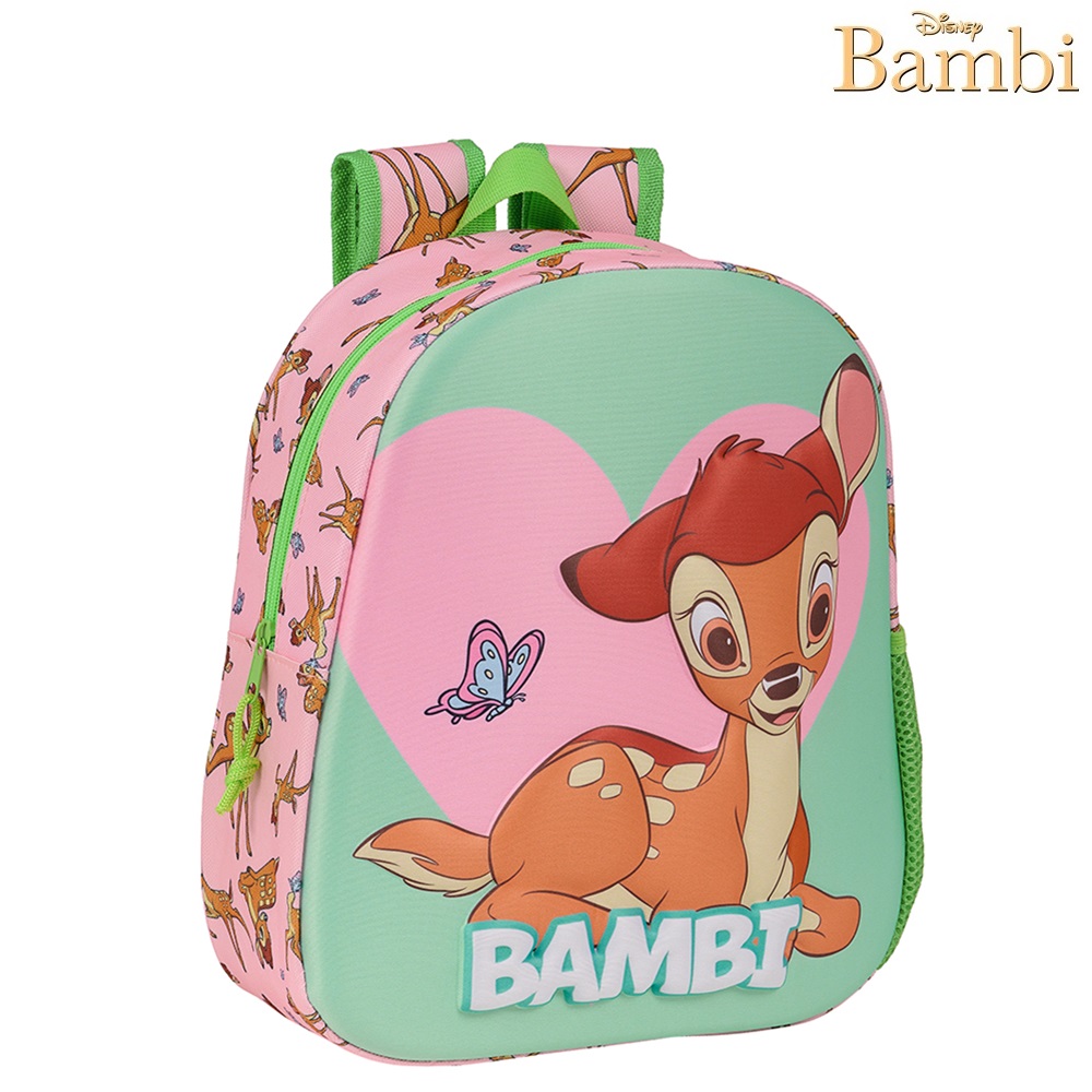 Rygsæk til børn Bambi In The Forest 3D