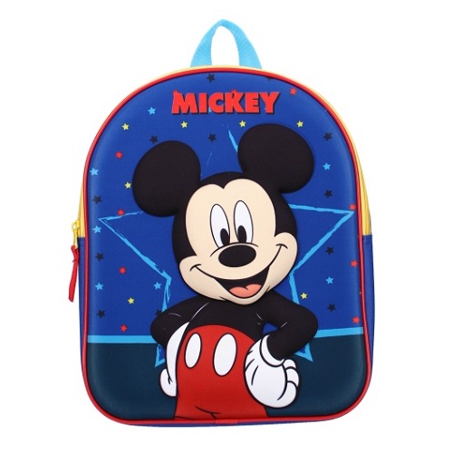 Rygsæk til børn Mickey Mouse Strong Together 3D blå