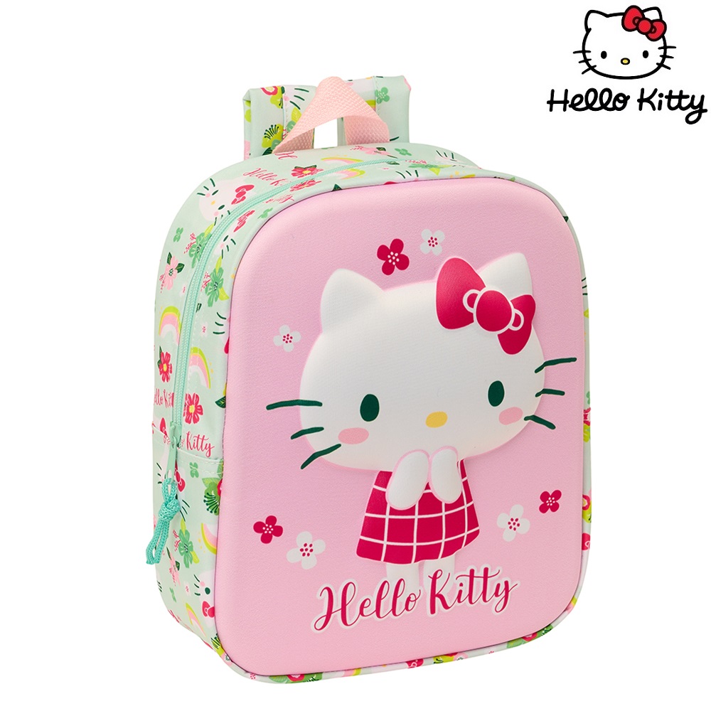 Rygsæk til børn Hello Kitty Cutie 3D