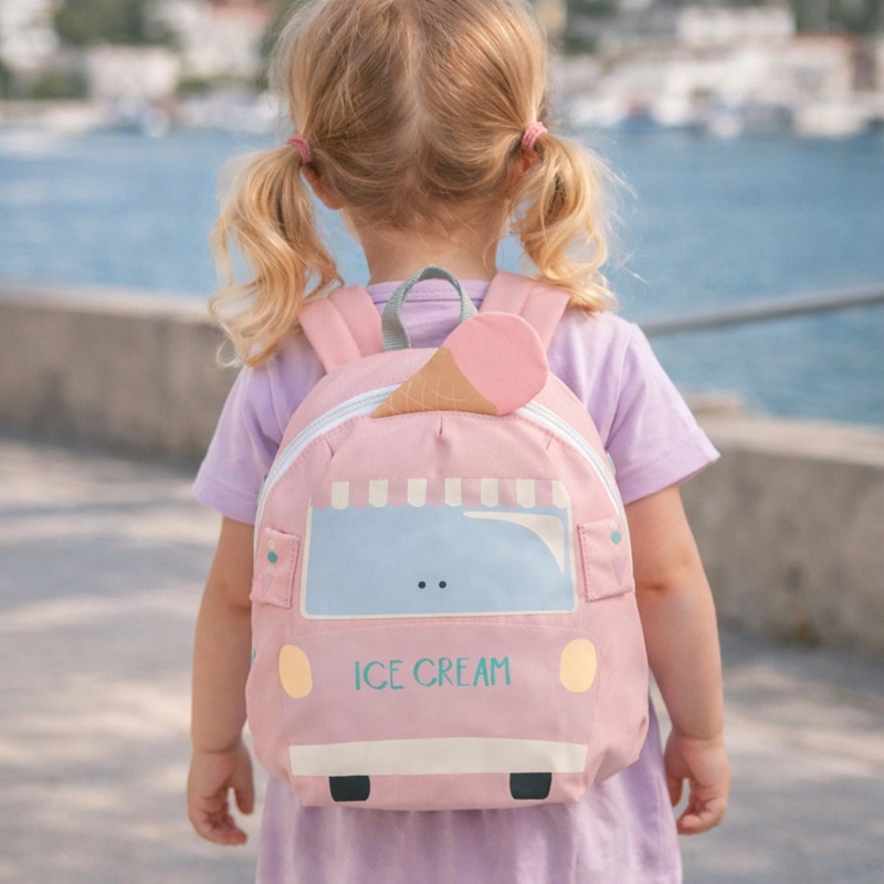 Rygsæk til børn - Lässig Tiny Drivers Ice Cart Rygsæk til børn - Lässig Tiny Drivers Ice Cart