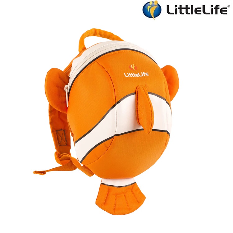 Børnerygsæk med snor - LittleLife Toddler Klovnfisk