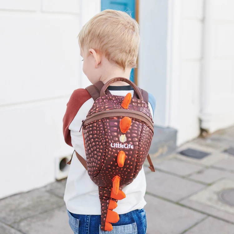 Børnerygsæk med snor - LittleLife Toddler Dino