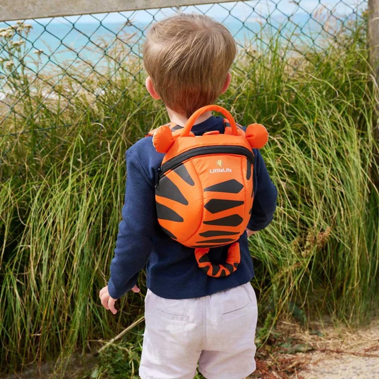 Børnerygsæk med snor - LittleLife Toddler Tiger