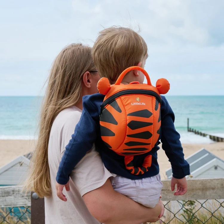 Børnerygsæk med snor - LittleLife Toddler Tiger