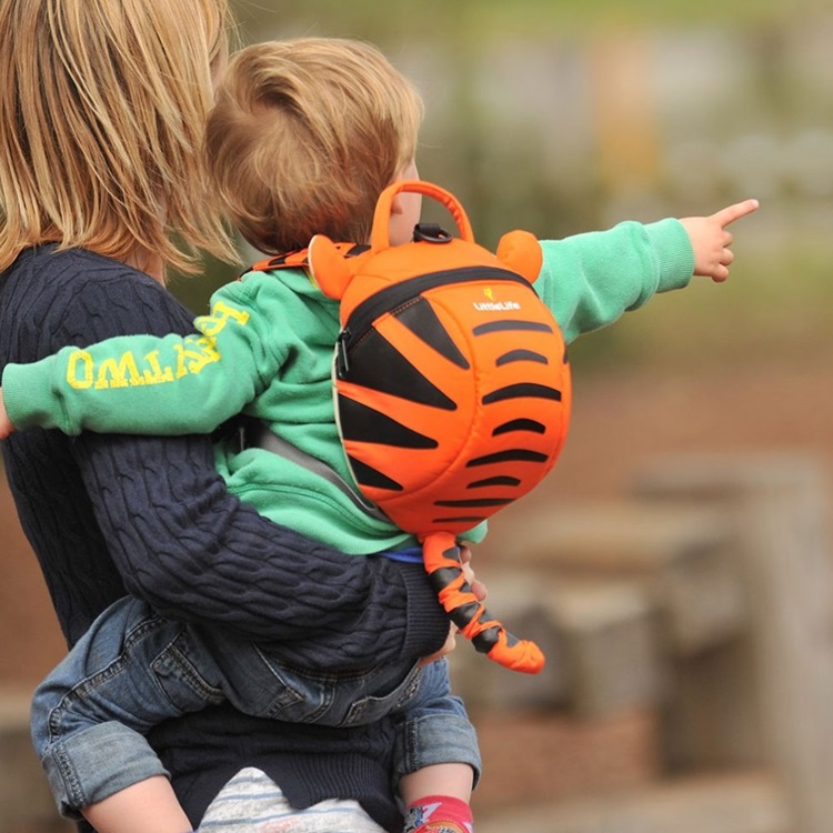 Børnerygsæk med snor - LittleLife Toddler Tiger