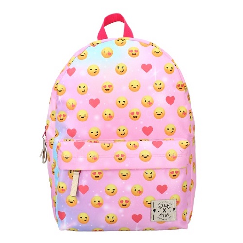 Børnerygsæk Milky Kiss Pink Emoji