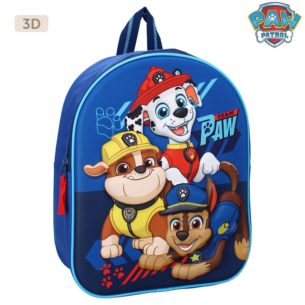 Børnerygsæk Paw Patrol Pups At Play Blue