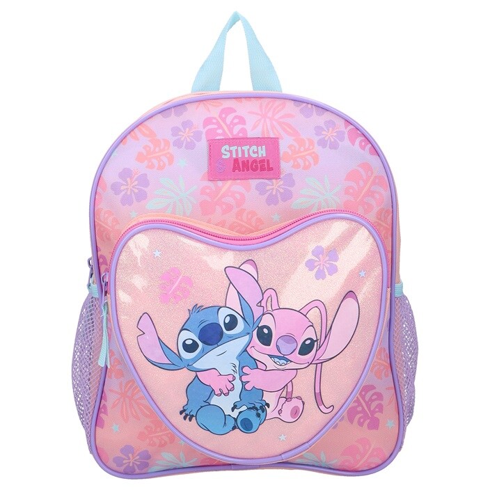 Rygsæk til børn Stitch True Hearts