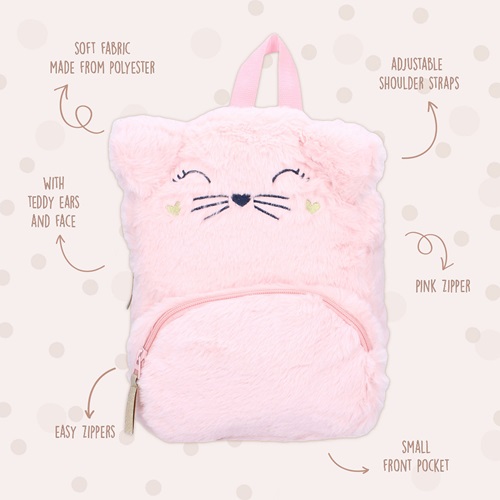 Rygsæk til børn The Adorable Light Pink Rygsæk til børn The Adorable Light Pink