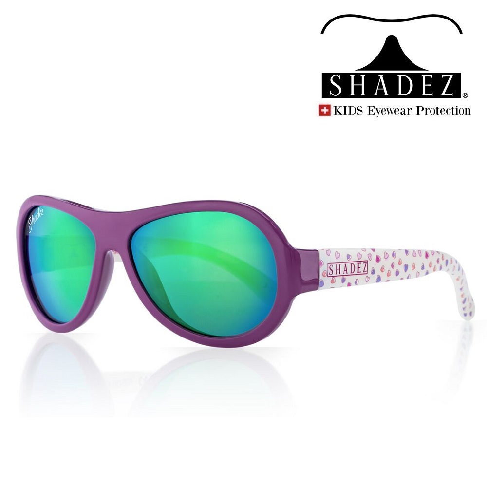 Shadez solbriller børn Purple Hearts