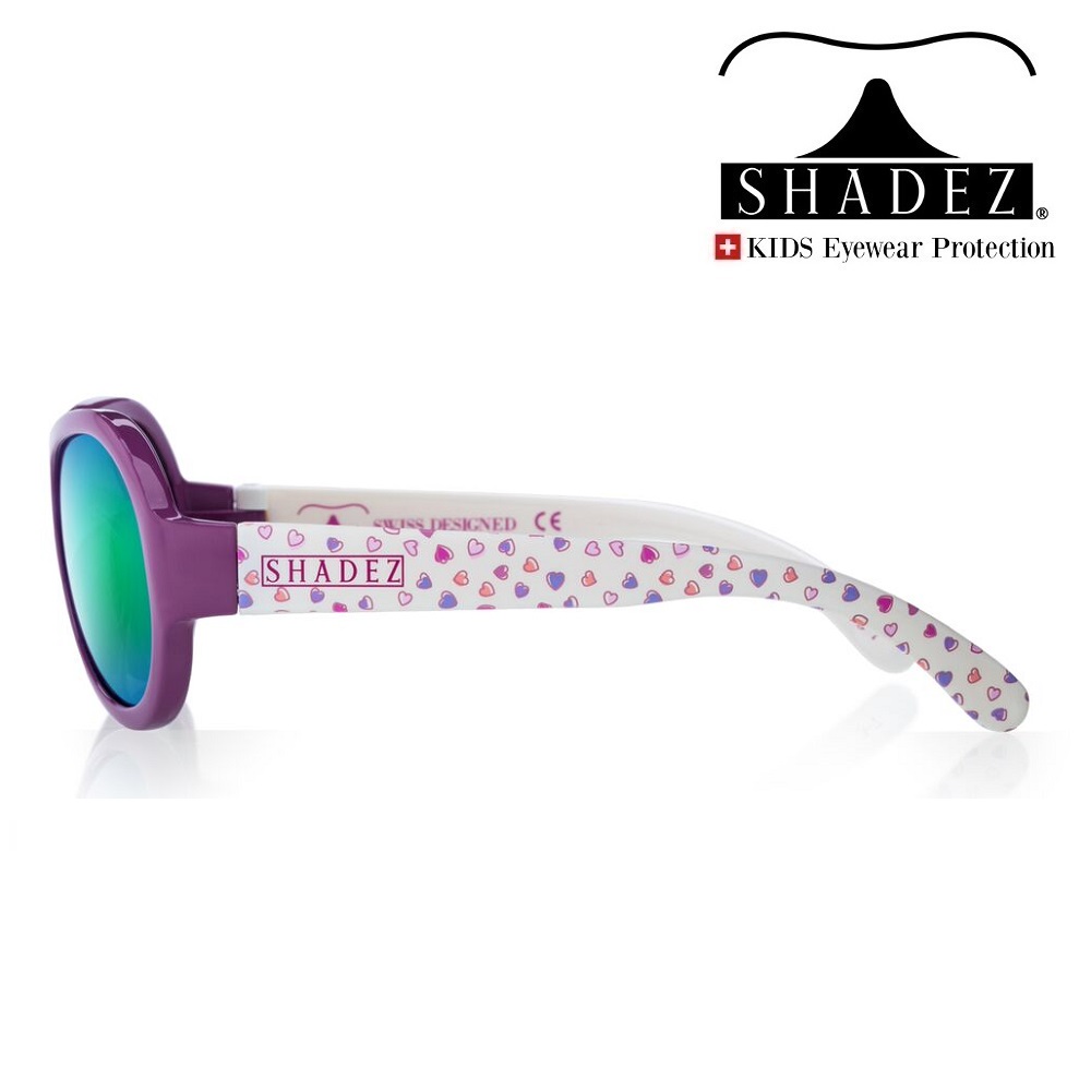 Shadez solbriller børn Purple Hearts