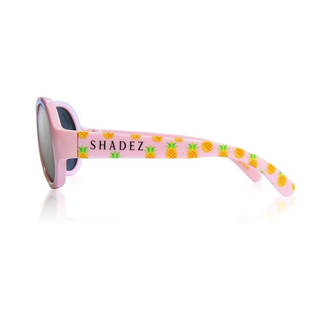 Solbriller til baby Shadez Pineapple Party lyserød