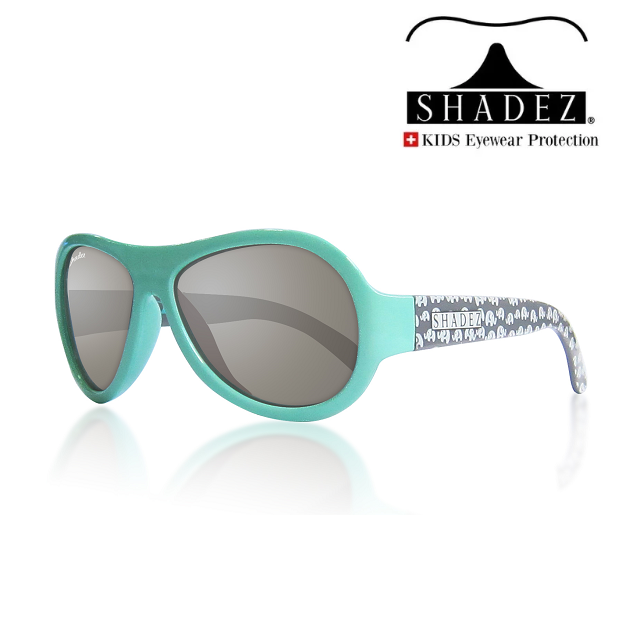 Solbriller til baby Shadez Blue Elephant