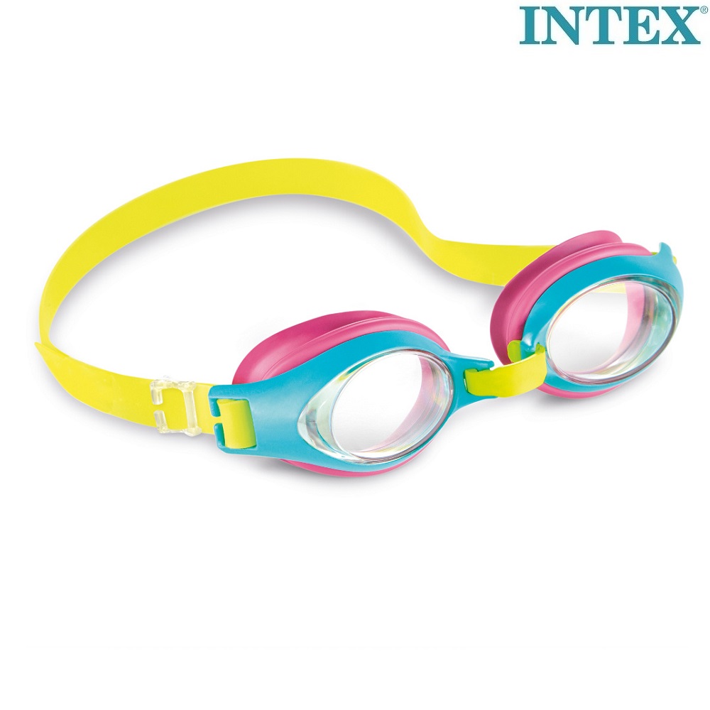 Svømmebriller til børn Intex Water Fun Blue
