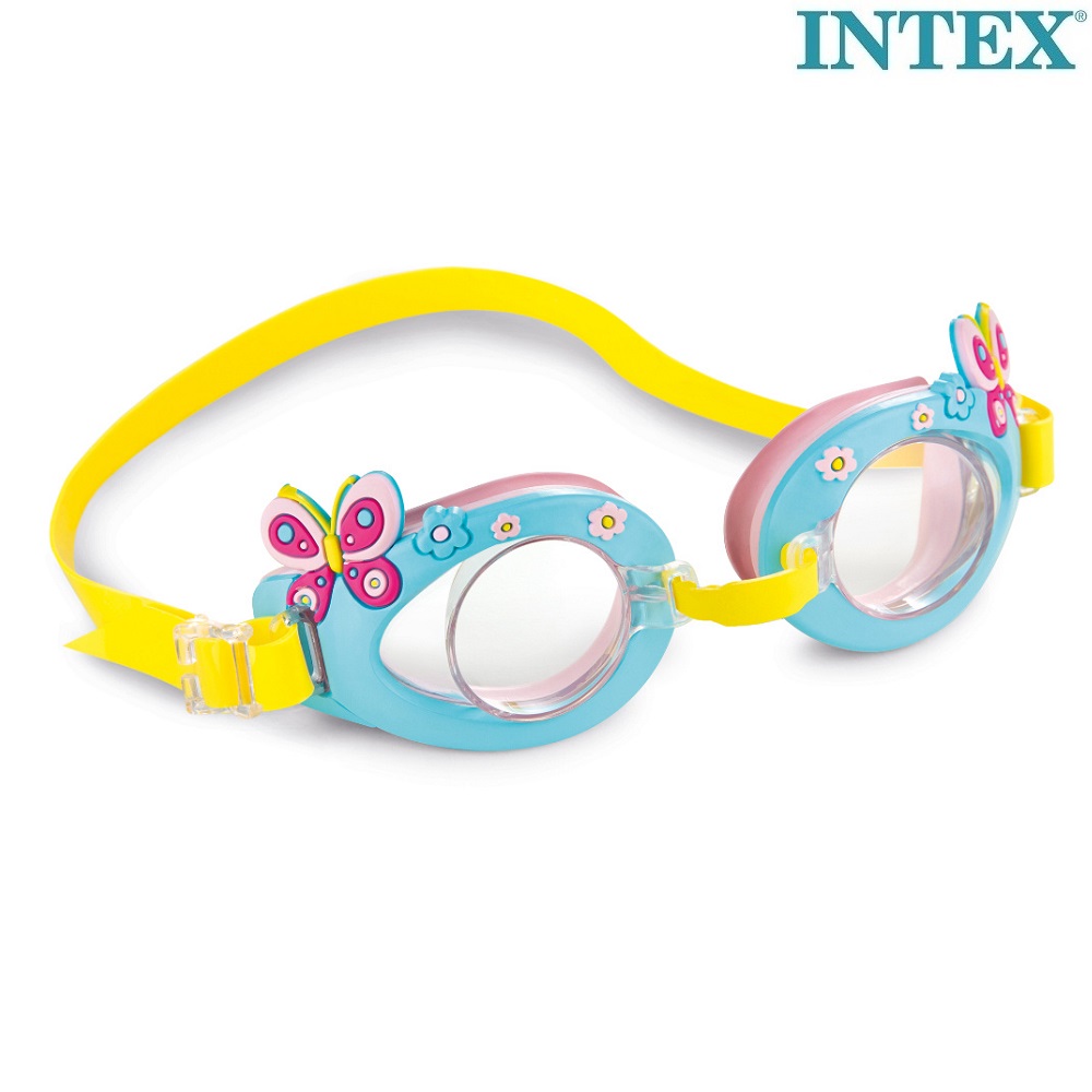 Svømmebriller til børn Intex Butterflies