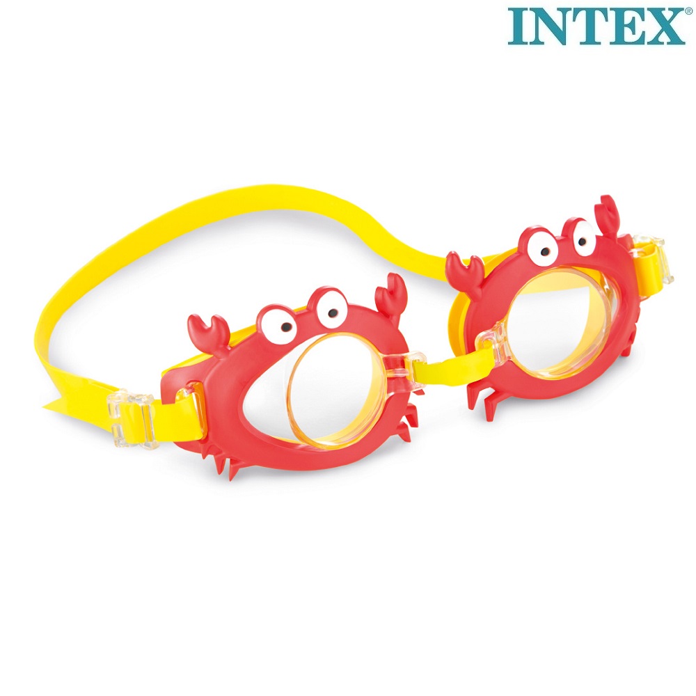 Svømmebriller til børn Intex Crabs