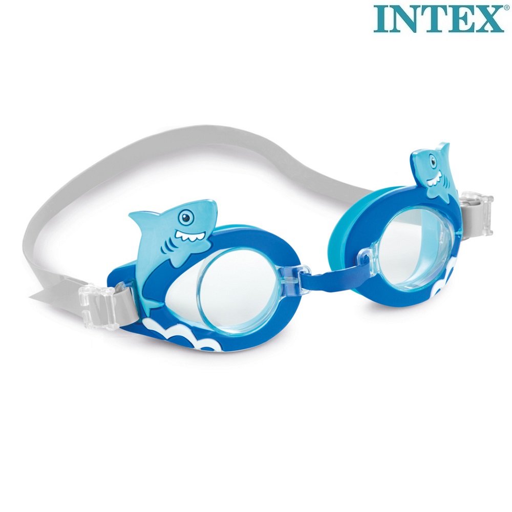 Svømmebriller til børn Intex Sharks