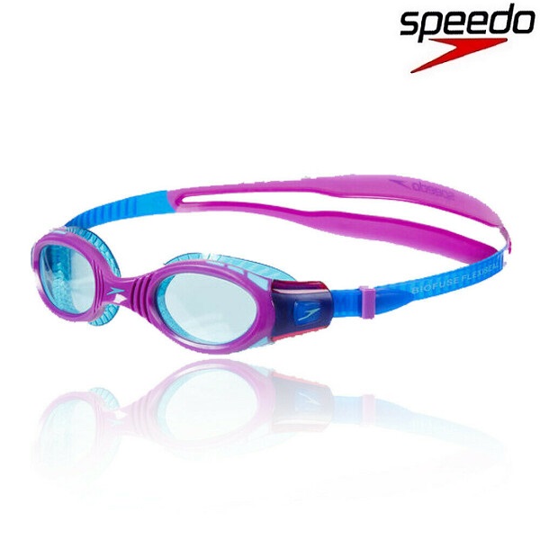Svømmebriller til børn Speedo Biofuse Cerise and Blue