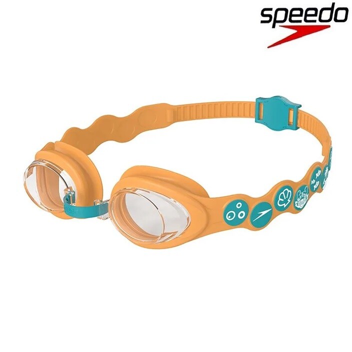 Svømmebriller til børn Speedo Spot Apricot