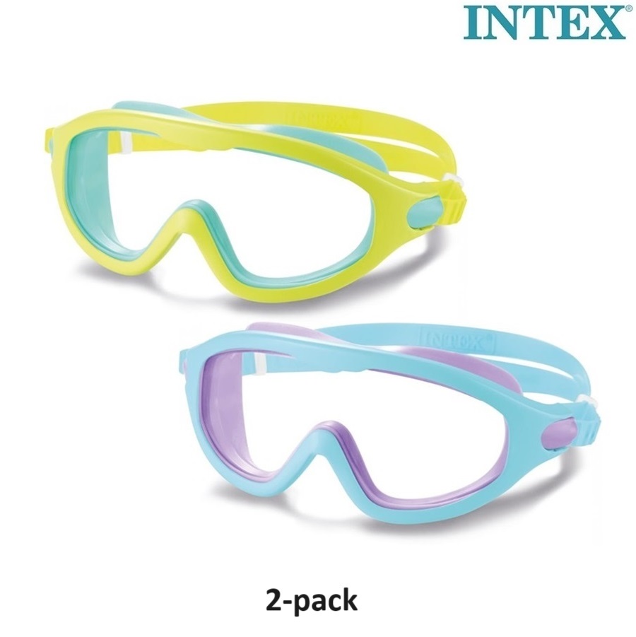 Svømmemaske til børn (2-pak) - Intex Aqua Flow Kids