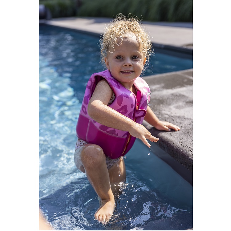 Svømmevest til børn Swim Essentials Neon Panther