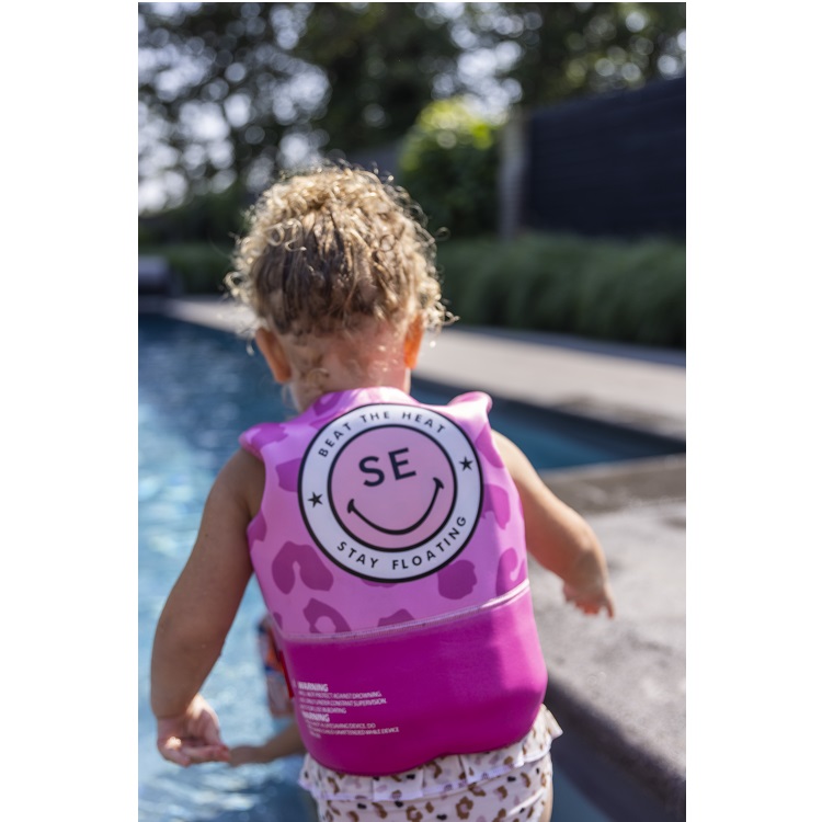 Svømmevest til børn Swim Essentials Neon Panther