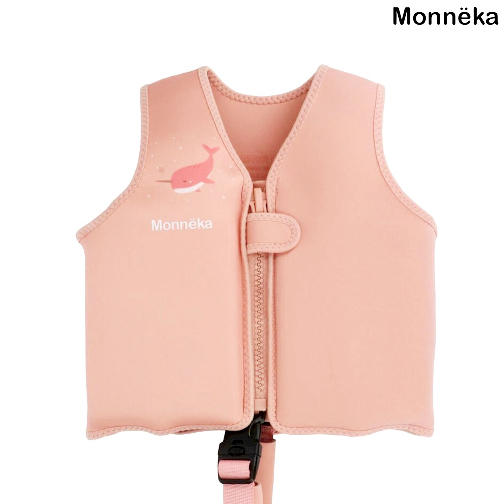 Svømmevest til børn Monnëka Float Vest Narwhal