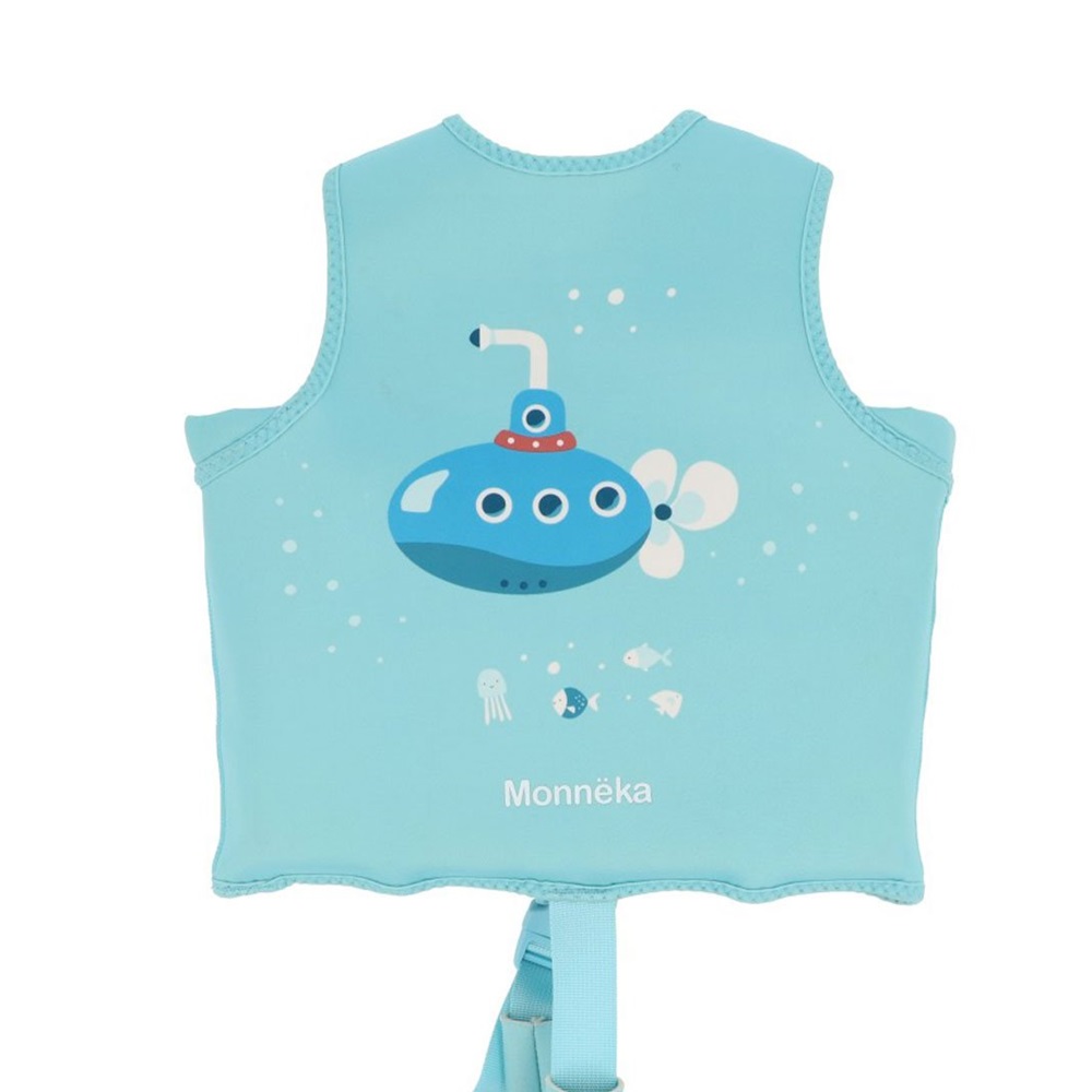 Svømmevest til børn - Monnëka Float Vest Submarine