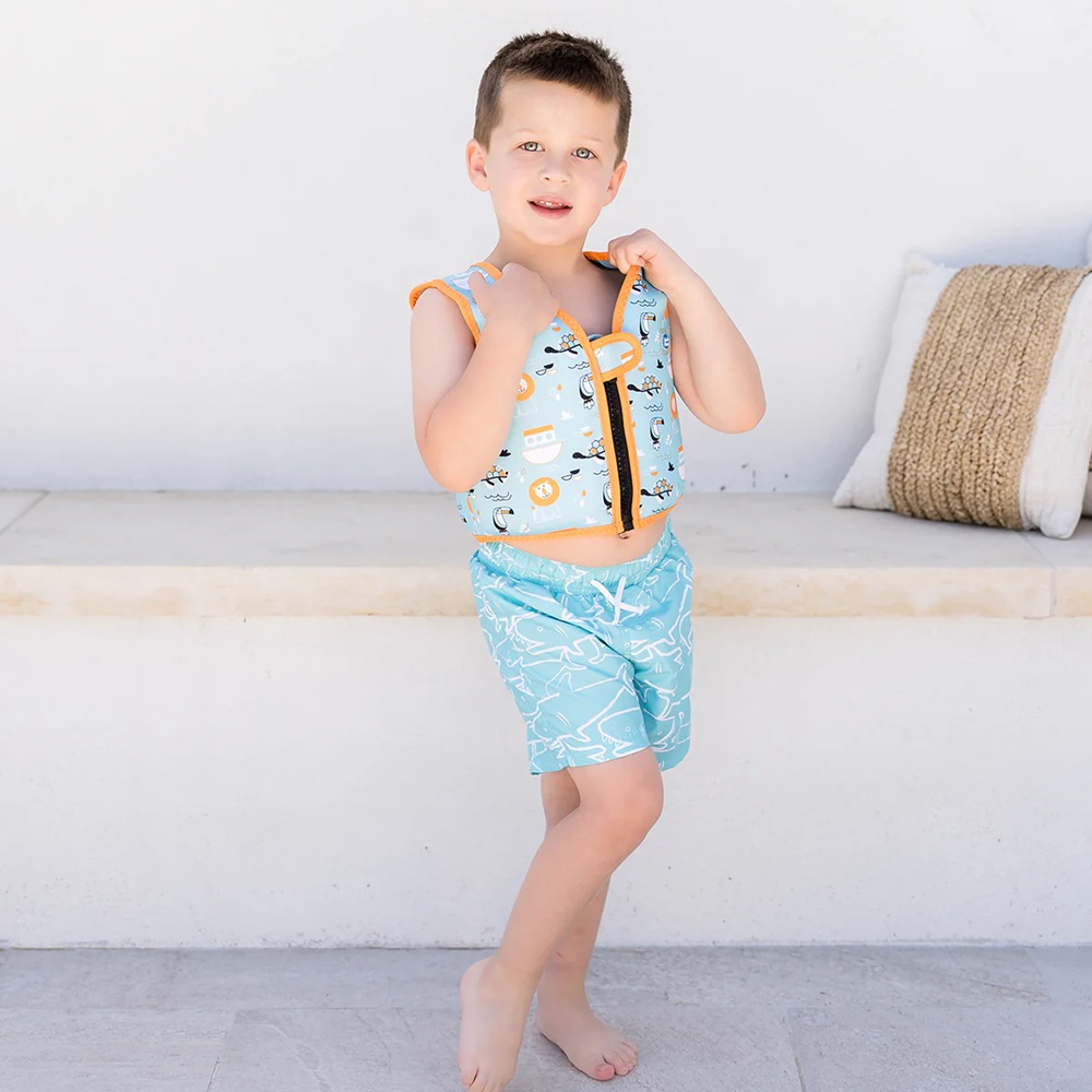 Svømmevest til børn - SplashAbout Blue Ark Svømmevest til børn - SplashAbout Blue Ark