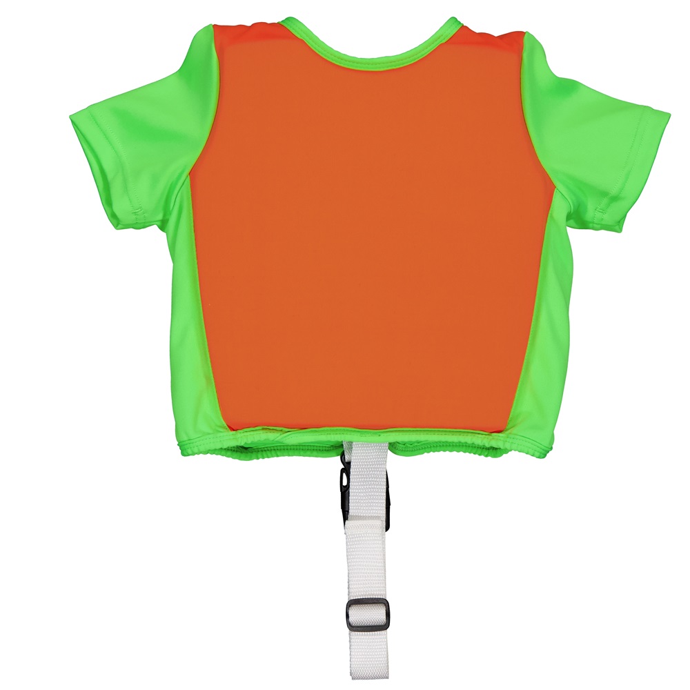 Svømmevest til børn Strooem Green & Orange