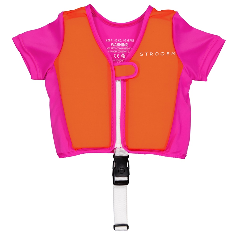 Svømmevest til børn Strooem Pink & Orange