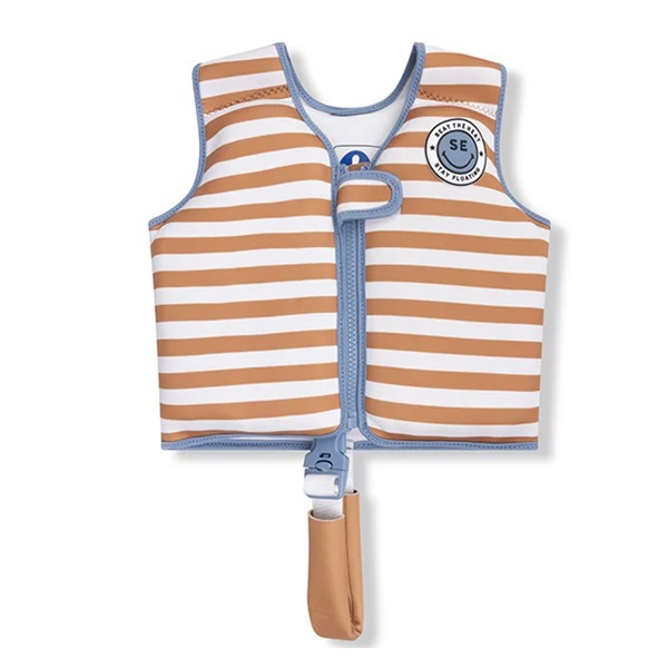 Svømmevest til børn Swim Essentials Brown Stripes