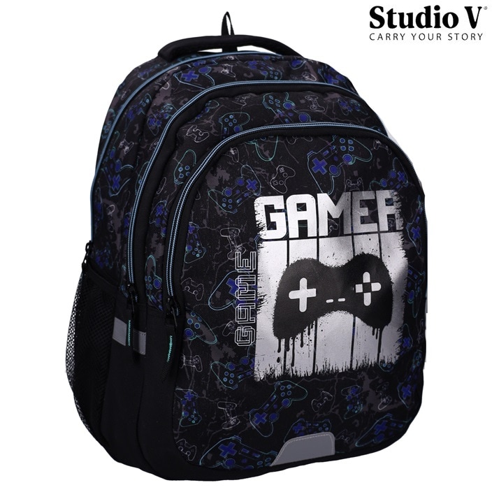 Rygsæk til børn Studio V Crazy Consoles