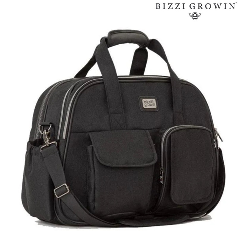 Pusletaske og rejseseng - Bizzi Growin POD Chelsea Black