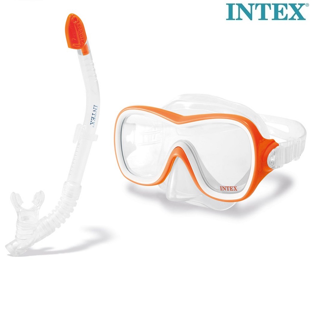 Snorkelsæt til børn Intex Orange