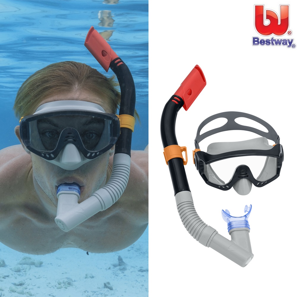 Snorkelsæt til børn - Bestway Spark Wave Black