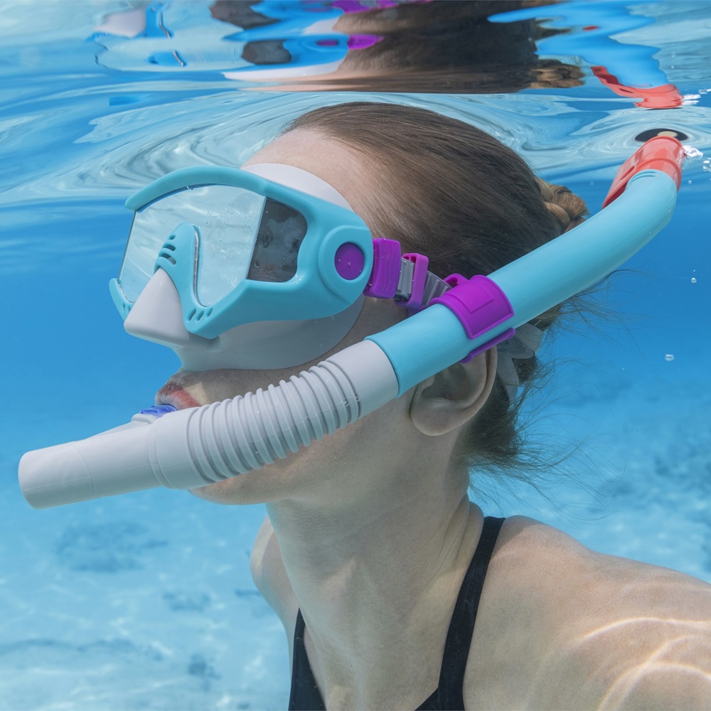 Snorkelsæt til børn - Bestway Spark Wave Blue